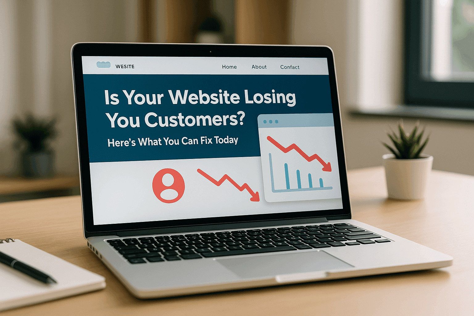 Is Your Website Losing You Customers? Here’s What You Can Fix Today